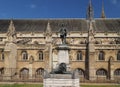 Cromwell statue in London Royalty Free Stock Photo