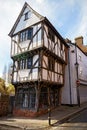 The Crooked House in Exeter, Devon, United Kingdom, December 28, 2017