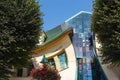 The Crooked House on the Monte Cassino street in Sopot, Poland. Royalty Free Stock Photo