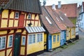 Crooked old Danish houses