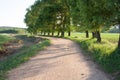 Crooked Rural Road Royalty Free Stock Photo