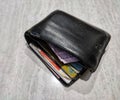 crooked or shabby men's wallet that is often tucked into the back pocket of the pants