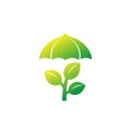 crop insurance icon on white, vector art