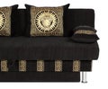 Crop of sofa with Decorative pillow