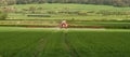 Crop Spraying in field