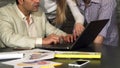 Cropped shot of a group of people talking during business meeting