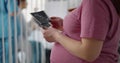 Cropped shot of pregnant woman holding sonogram picture Royalty Free Stock Photo