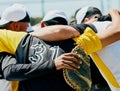 Unity - every team needs it. Cropped shot of a team of unrecognizable baseball players standing together in a huddle on