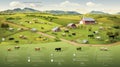 crops farm infographic