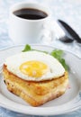 Croque madame Royalty Free Stock Photo