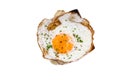 Croque madame sandwich, delish food Royalty Free Stock Photo