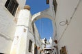 The Croquer Alley -Callejon Croquer- in San Fernando, Spain Royalty Free Stock Photo