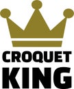 Croquet King crown