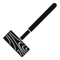 Croquet mallet icon, simple style Royalty Free Stock Photo