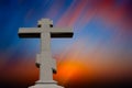 Cross against sky Royalty Free Stock Photo