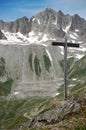 Cross in the Alps