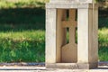 Cross as a religious symbol of Christianity. Religious sign of faith. Background with copy space