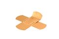 Cross bandaid Royalty Free Stock Photo