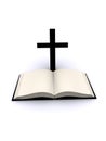 Cross and bible