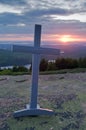 Cross on Cadillac Mountain