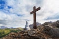 Cross in Castellazzo mount