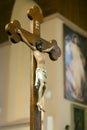 Cross in Catholic church