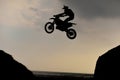 Extrem motorbike races and fearless athletes