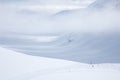 Cross country ski hiking trail Kungsleden