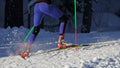 Cross country skiing Royalty Free Stock Photo