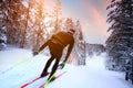 Cross-country skiing in Sweden