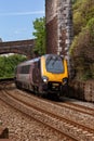 Cross Country Train at Torquay English Riviera Devon England UK May 29 2021 Royalty Free Stock Photo