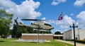 Cross County Veterans Memorial with Helicopter, Wynne, Arkansas