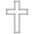 Cross easter religious faith, symbol orthodoxy God, catholic christian cross