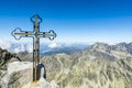 Cross on Gerlach Peak.