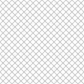 Cross grid seamless pattern. Square paper. Check mesh texture. Black cell on white background. Repeated crisscross patern. Squar l