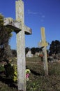 Cross headstone