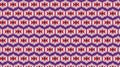 Illustrator vector cross pattern hexagon split design with awesome color