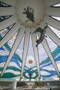 Cross of Jesus and Angels of the Cathedral of Brasilia