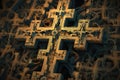 The Cross of Jesus Up Close. Generative AI