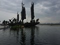 cross a large river-Nanchang Jianjun sculpture square