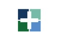 Cross logo vector design icon