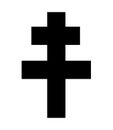 Cross of Lorraine symbol