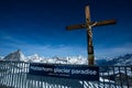 The Cross At Matterhorn Glacier Paradise
