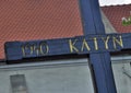 The cross in memory of Katyn