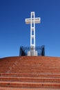 Cross on Mt. Soledad Royalty Free Stock Photo