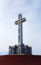 The Cross at Mt. Soledad National Veterans Memorial Park Royalty Free Stock Photo