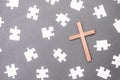 Cross mysteries Royalty Free Stock Photo