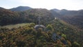 Cross at Okolchica peak built as obeisance to Bulgarian revolutionary and national hero Hristo Botev, Bulgaria