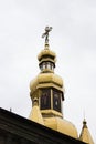 Cross on orthodoxal temple Royalty Free Stock Photo