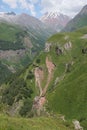 Cross pass, Caucasus Mountains, Georgia